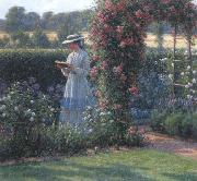Edmund Blair Leighton Sweet solitude France oil painting artist